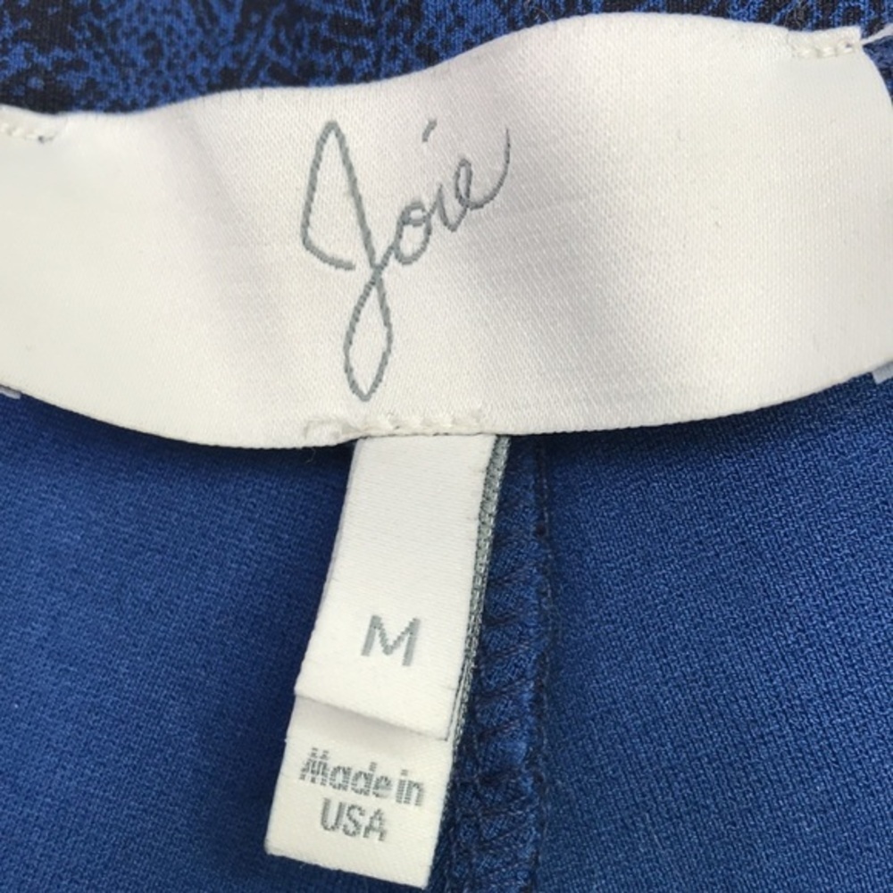 JOIE Keena Snake Skin Print Blue & Black Legging Sz M - Picture 6 of 11